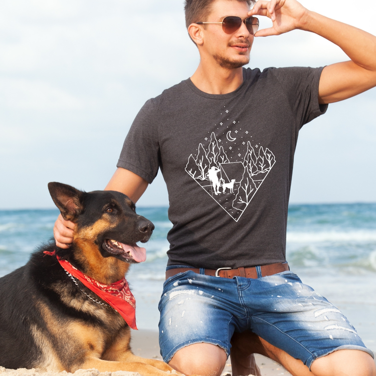Dog Dad Apparel & Wolf Jewelry