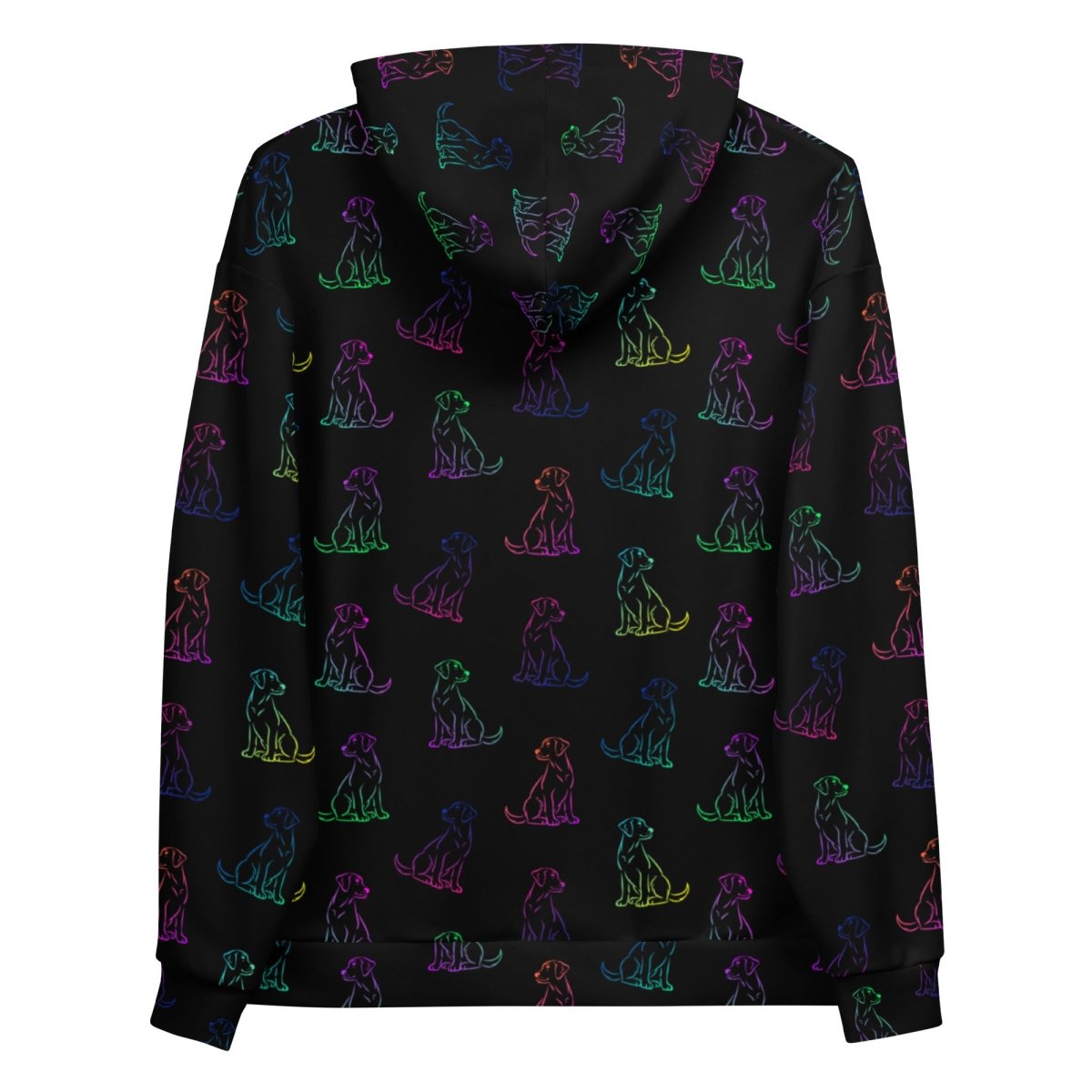Dog Mom Rainbow Dog Hoodie - DoggyLoveandMore