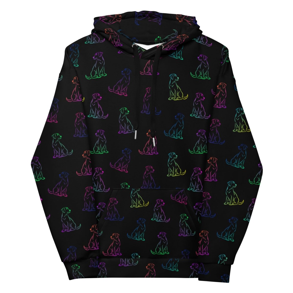Dog Mom Rainbow Dog Hoodie - DoggyLoveandMore
