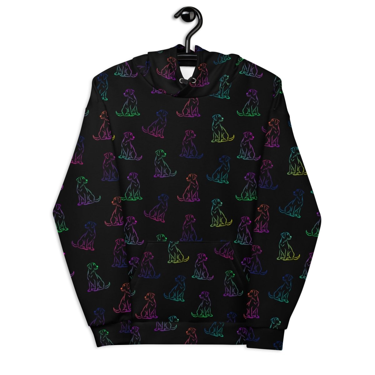Dog Mom Rainbow Dog Hoodie - DoggyLoveandMore