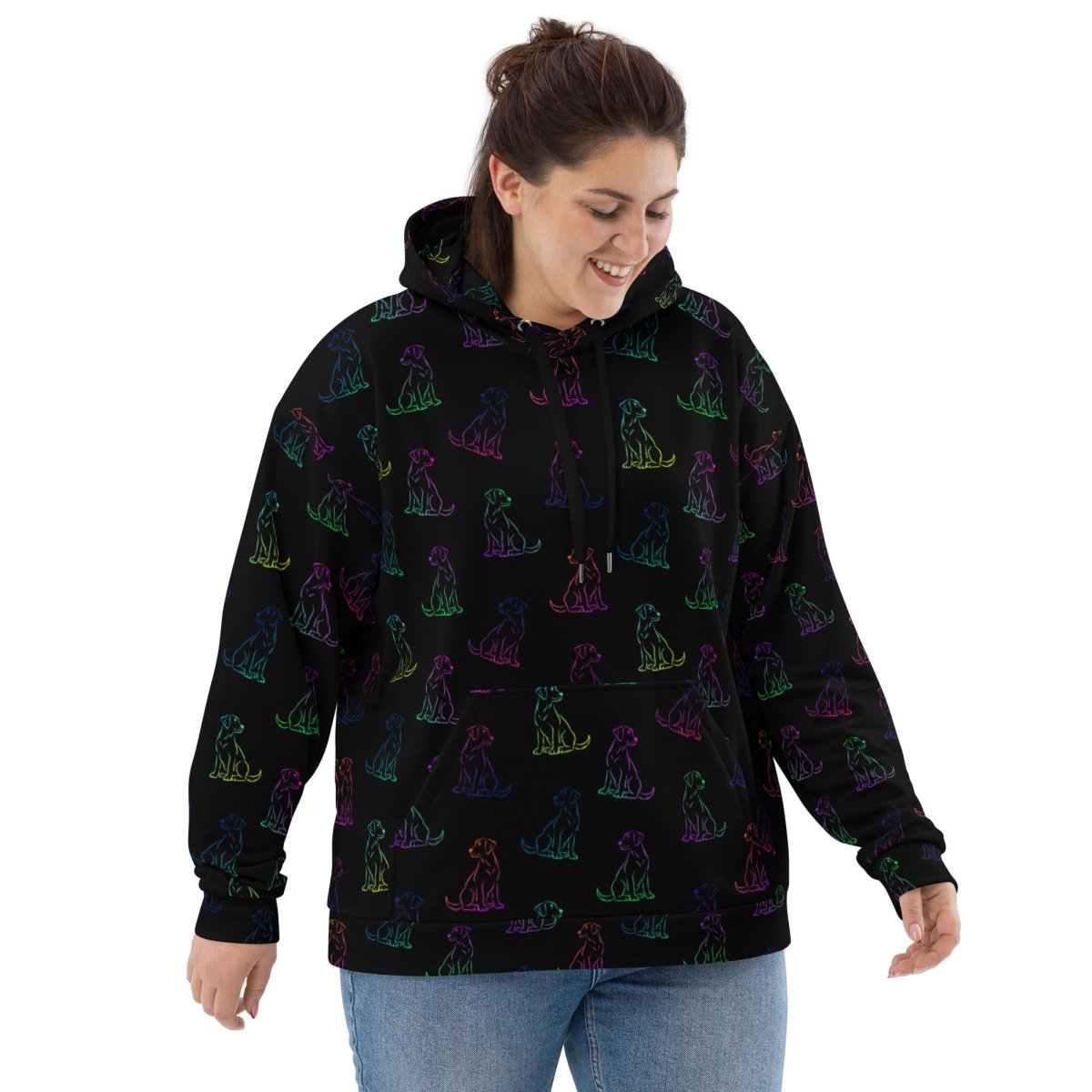 Dog Mom Rainbow Dog Hoodie - DoggyLoveandMore