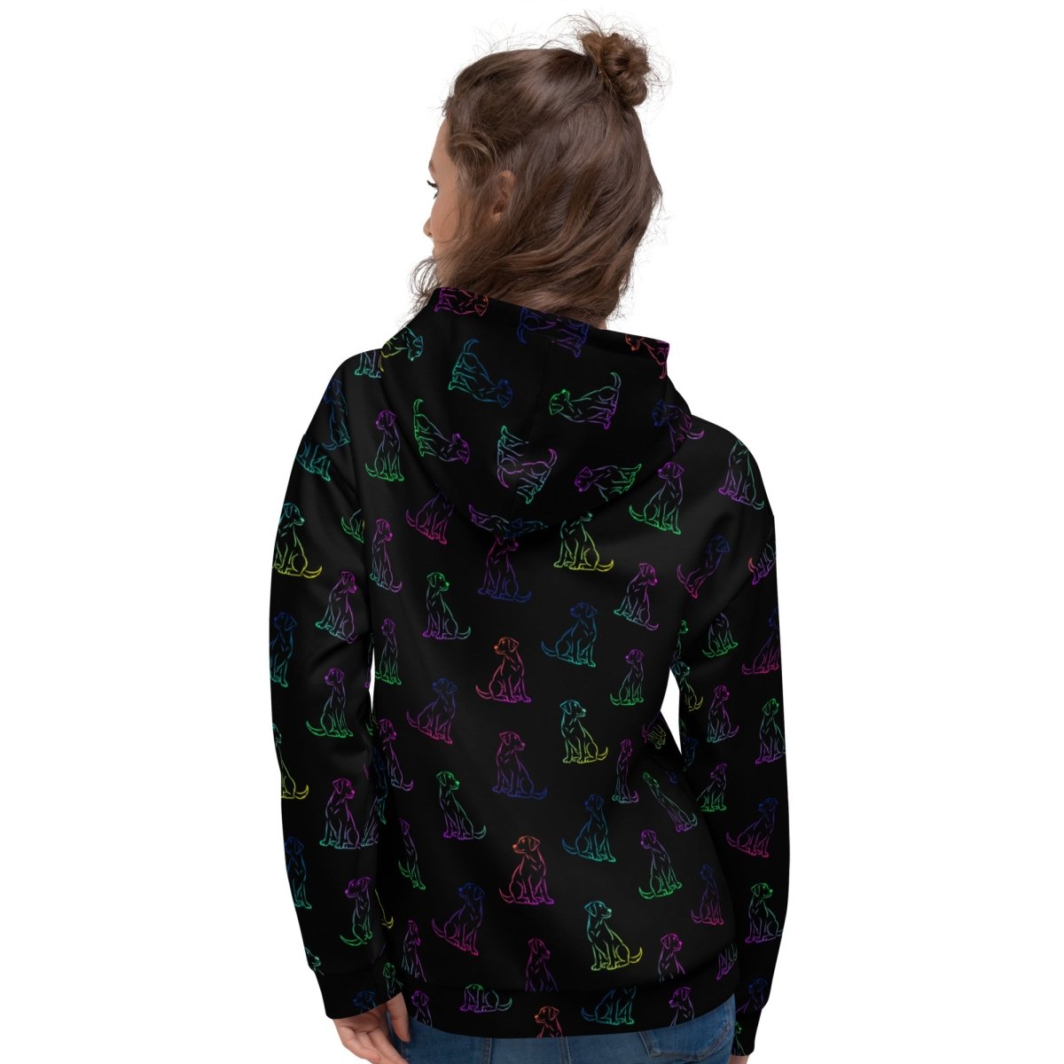 Dog Mom Rainbow Dog Hoodie - DoggyLoveandMore