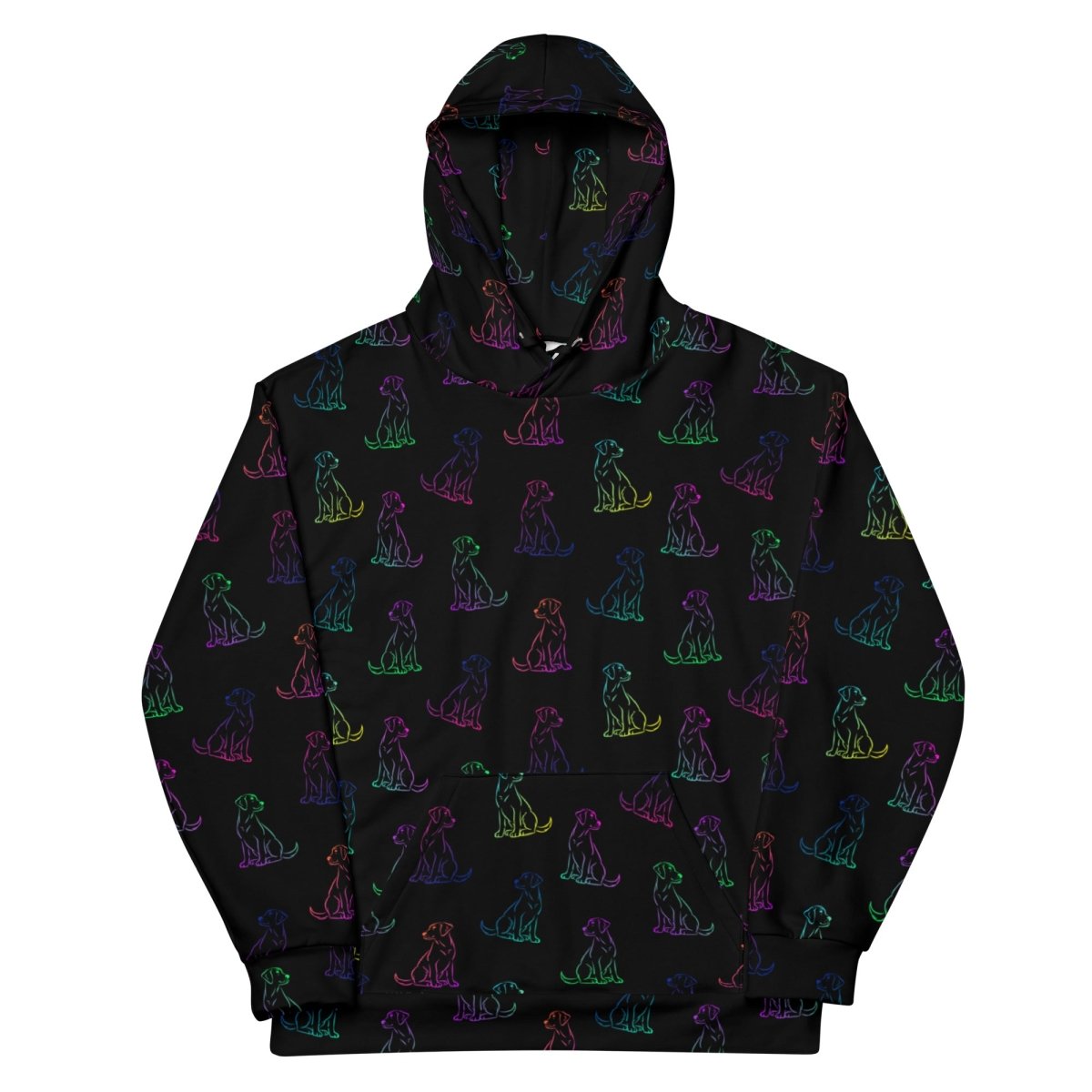 Dog Mom Rainbow Dog Hoodie - DoggyLoveandMore