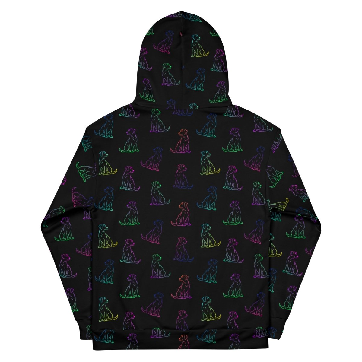 Dog Mom Rainbow Dog Hoodie - DoggyLoveandMore