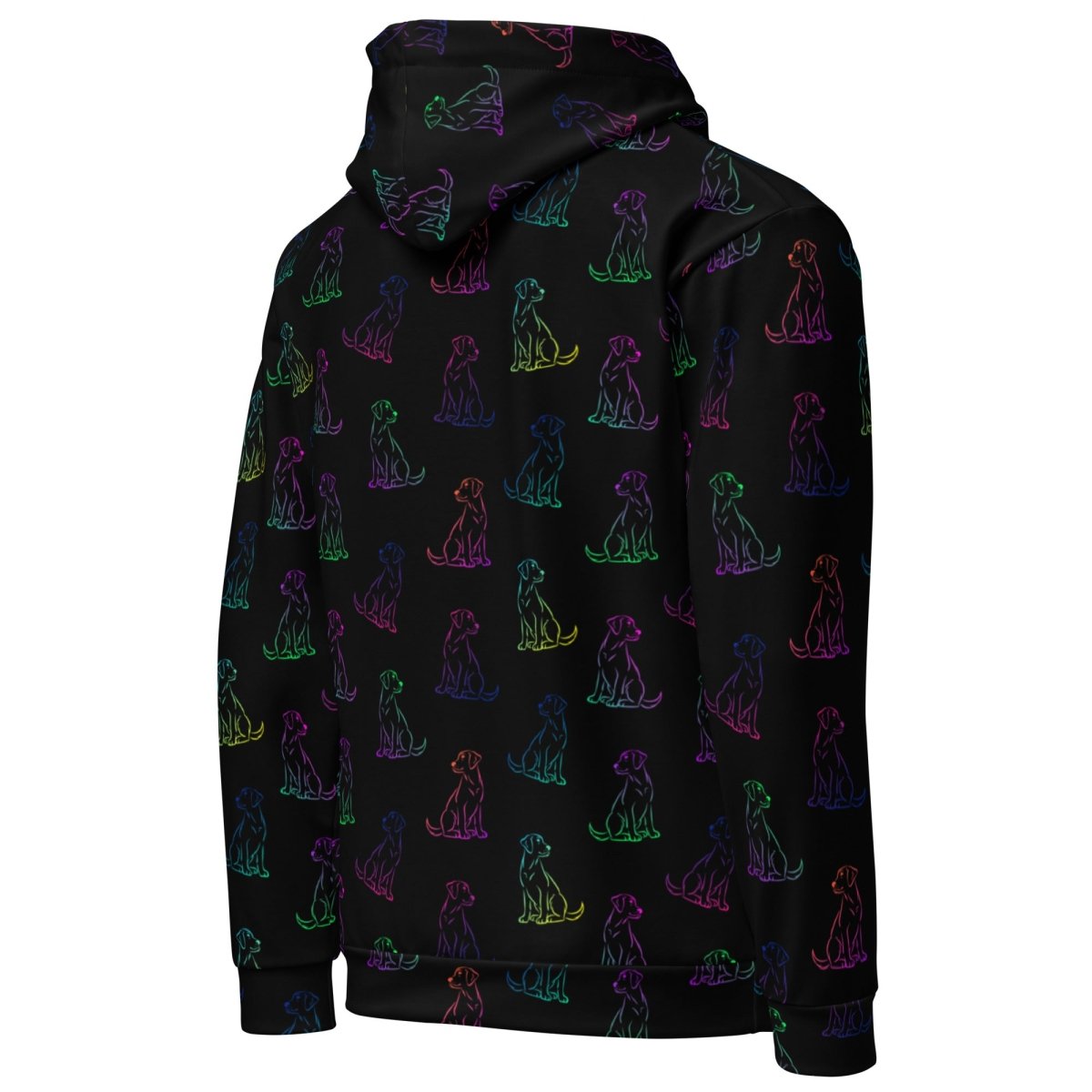 Dog Mom Rainbow Dog Hoodie - DoggyLoveandMore