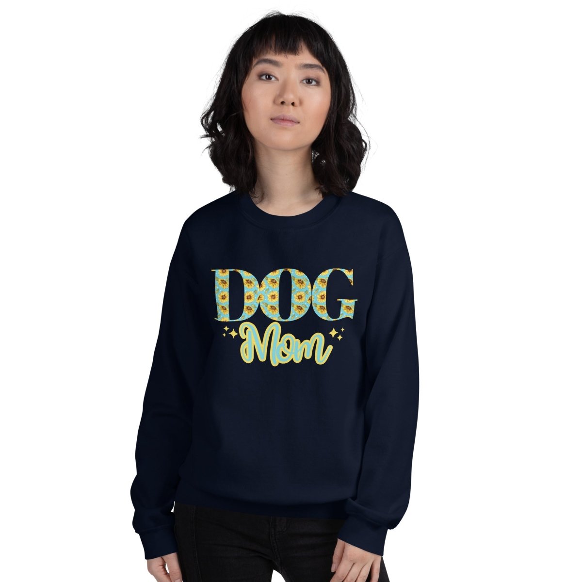 Dog Mom Sunflowers Sweatshirt - DoggyLoveandMore