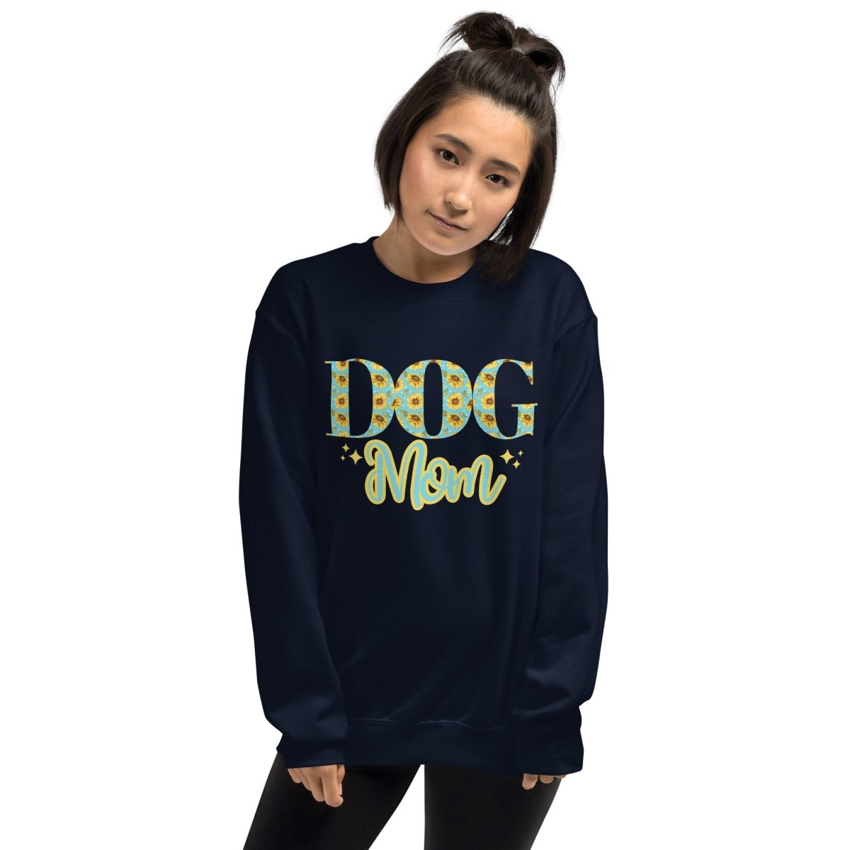 Dog Mom Sunflowers Sweatshirt - DoggyLoveandMore