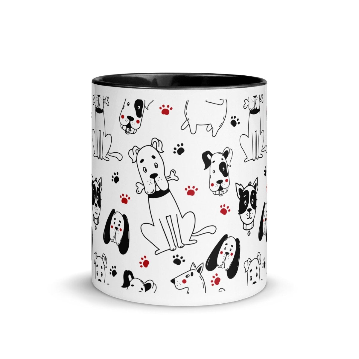 Dogs and Paws Mug - DoggyLoveandMore