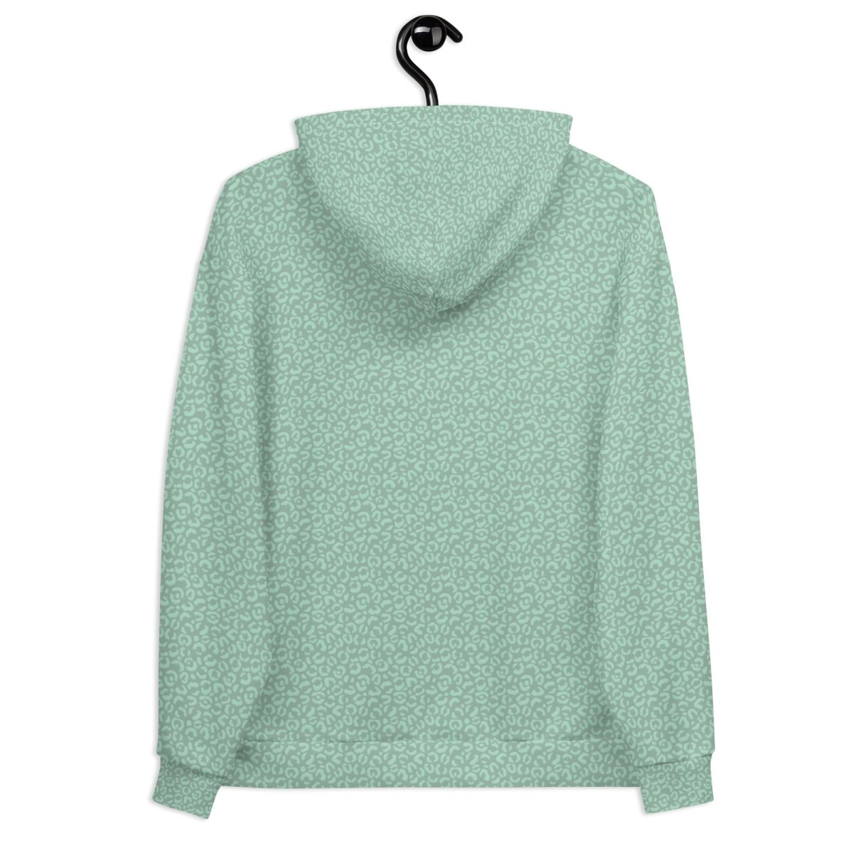 Green Leopard Print Dog Mom Hoodie - DoggyLoveandMore
