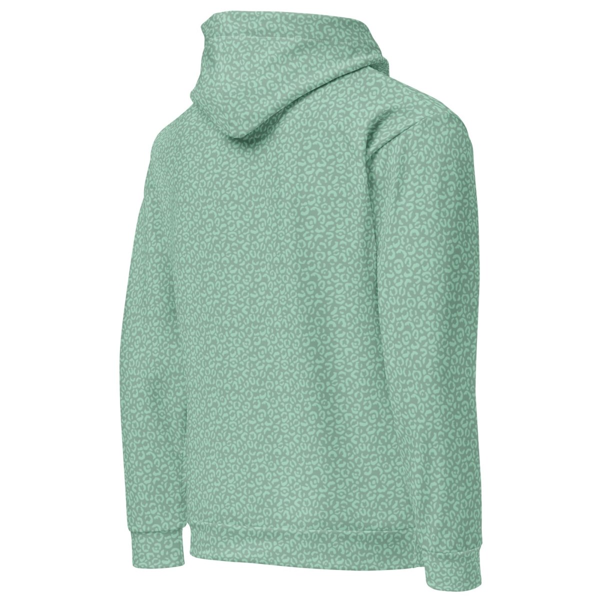 Green Leopard Print Dog Mom Hoodie - DoggyLoveandMore