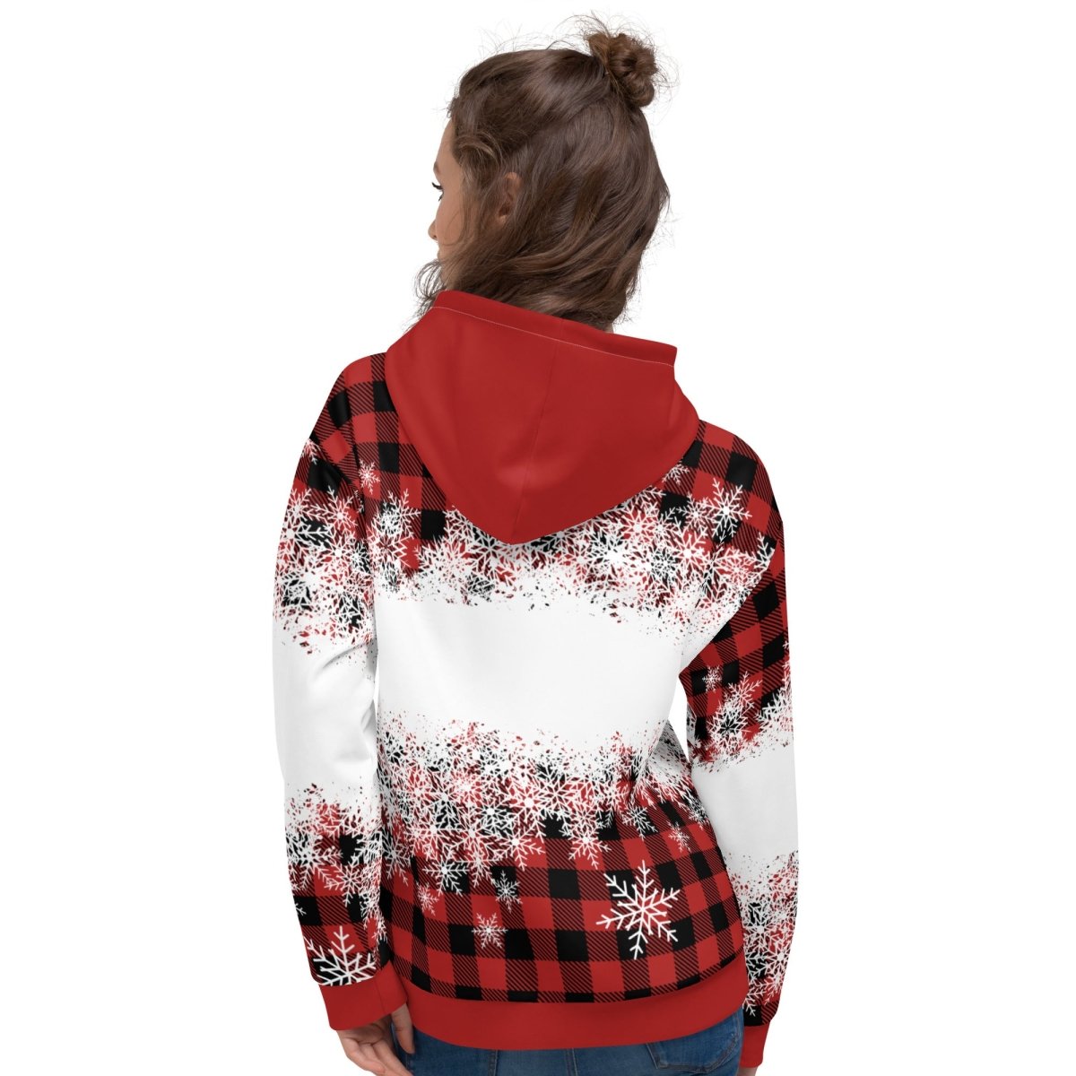 Happy Pawlidays Red Plaid Hoodie - DoggyLoveandMore