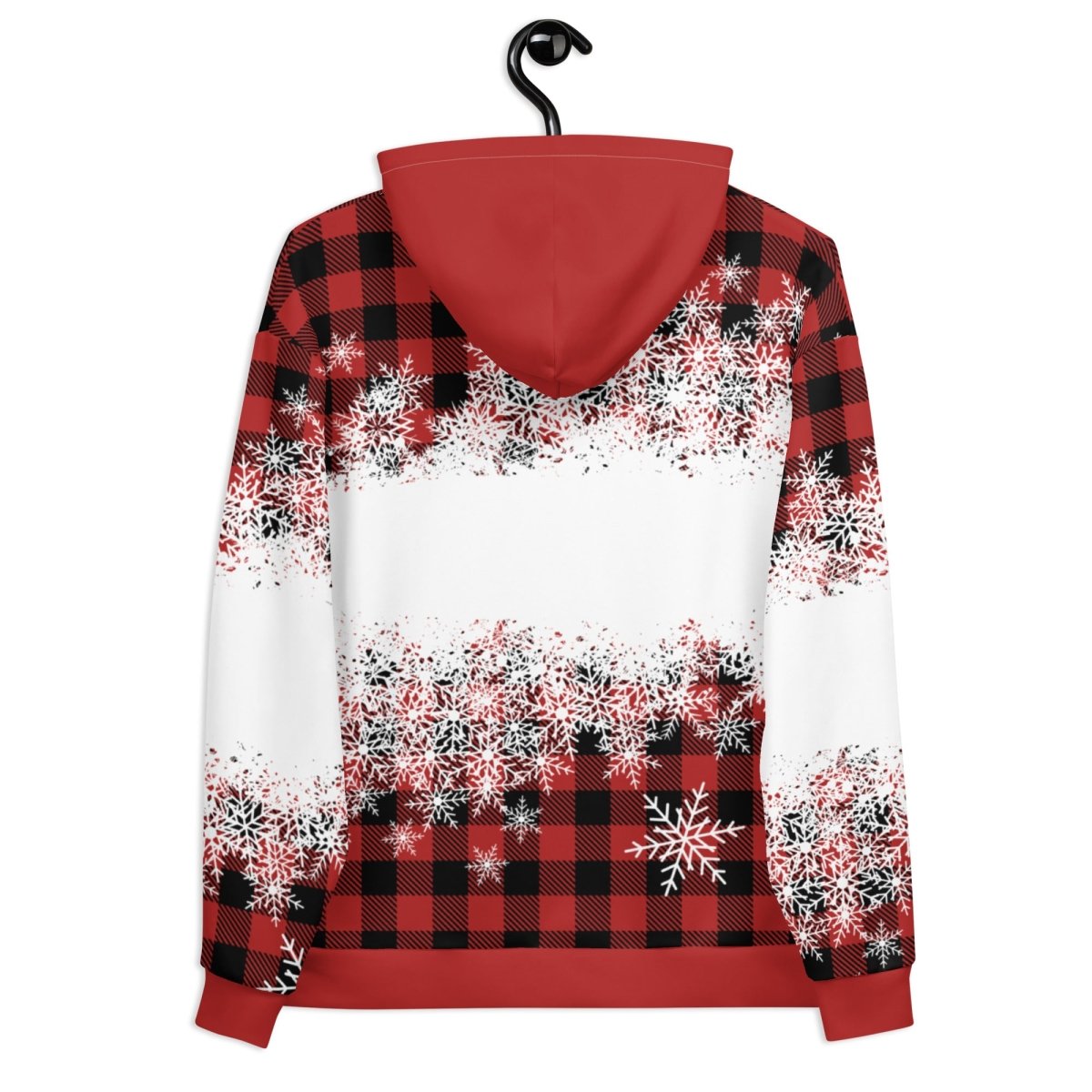 Happy Pawlidays Red Plaid Hoodie - DoggyLoveandMore