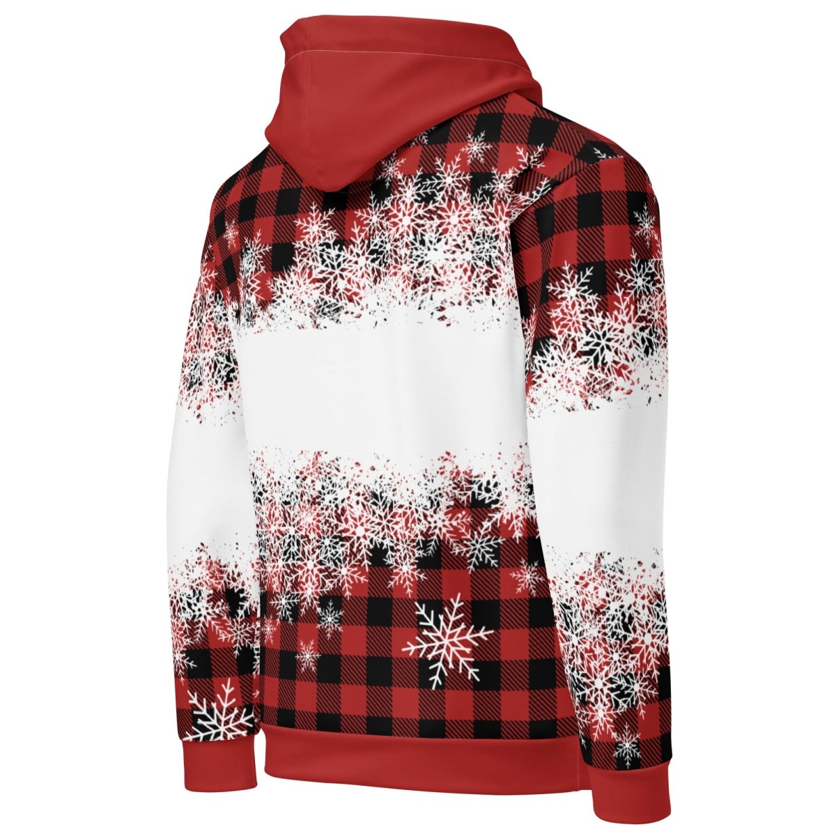 Happy Pawlidays Red Plaid Hoodie - DoggyLoveandMore