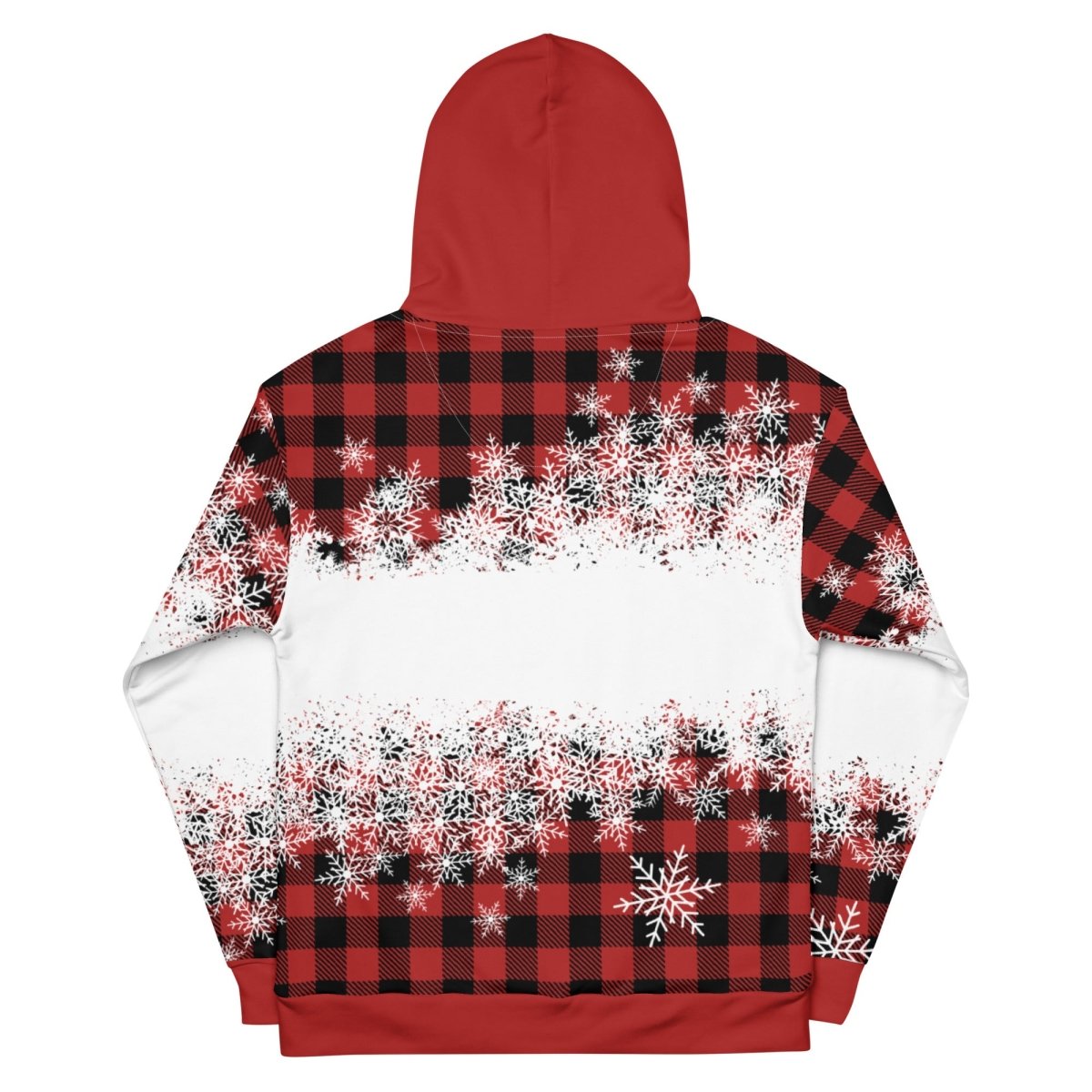 Happy Pawlidays Red Plaid Hoodie - DoggyLoveandMore