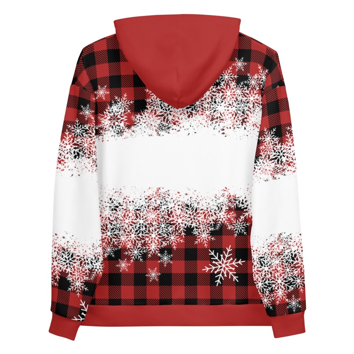 Happy Pawlidays Red Plaid Hoodie - DoggyLoveandMore