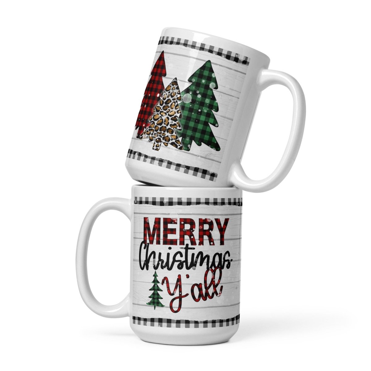 Merry Christmas Y'All Mug - DoggyLoveandMore