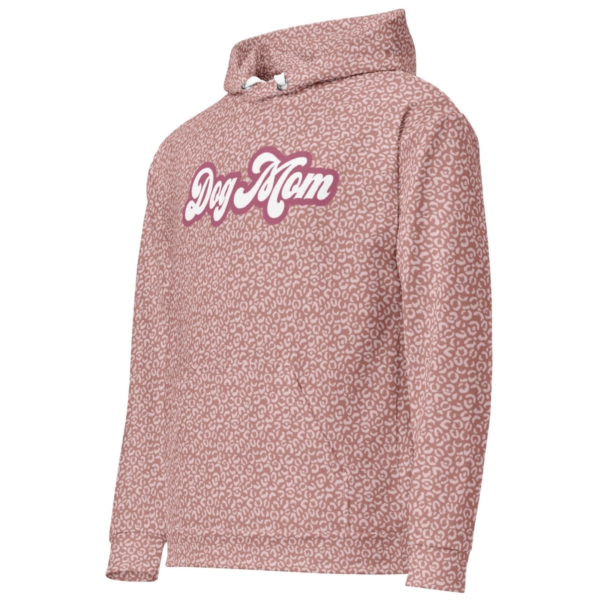PInk Leopard Print Dog Mom Hoodie - DoggyLoveandMore