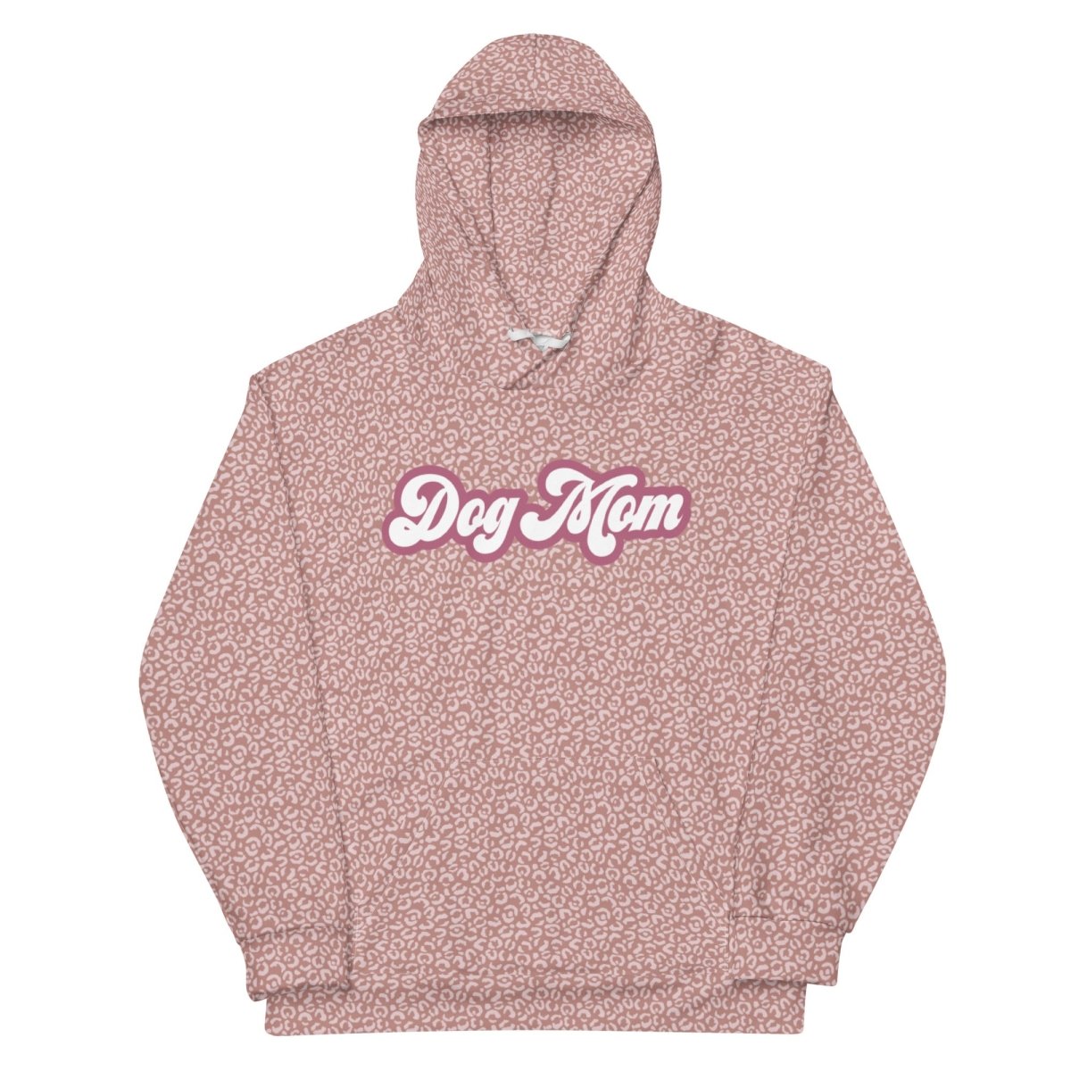 PInk Leopard Print Dog Mom Hoodie - DoggyLoveandMore