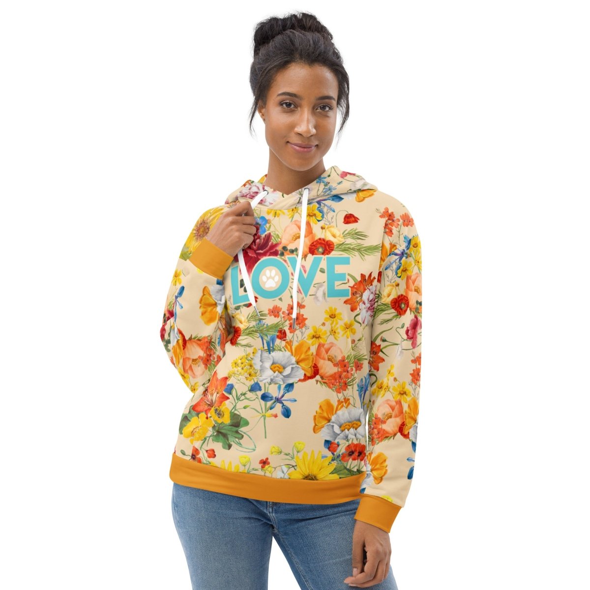 Spring Flowers Dog Mom Hoodie - DoggyLoveandMore