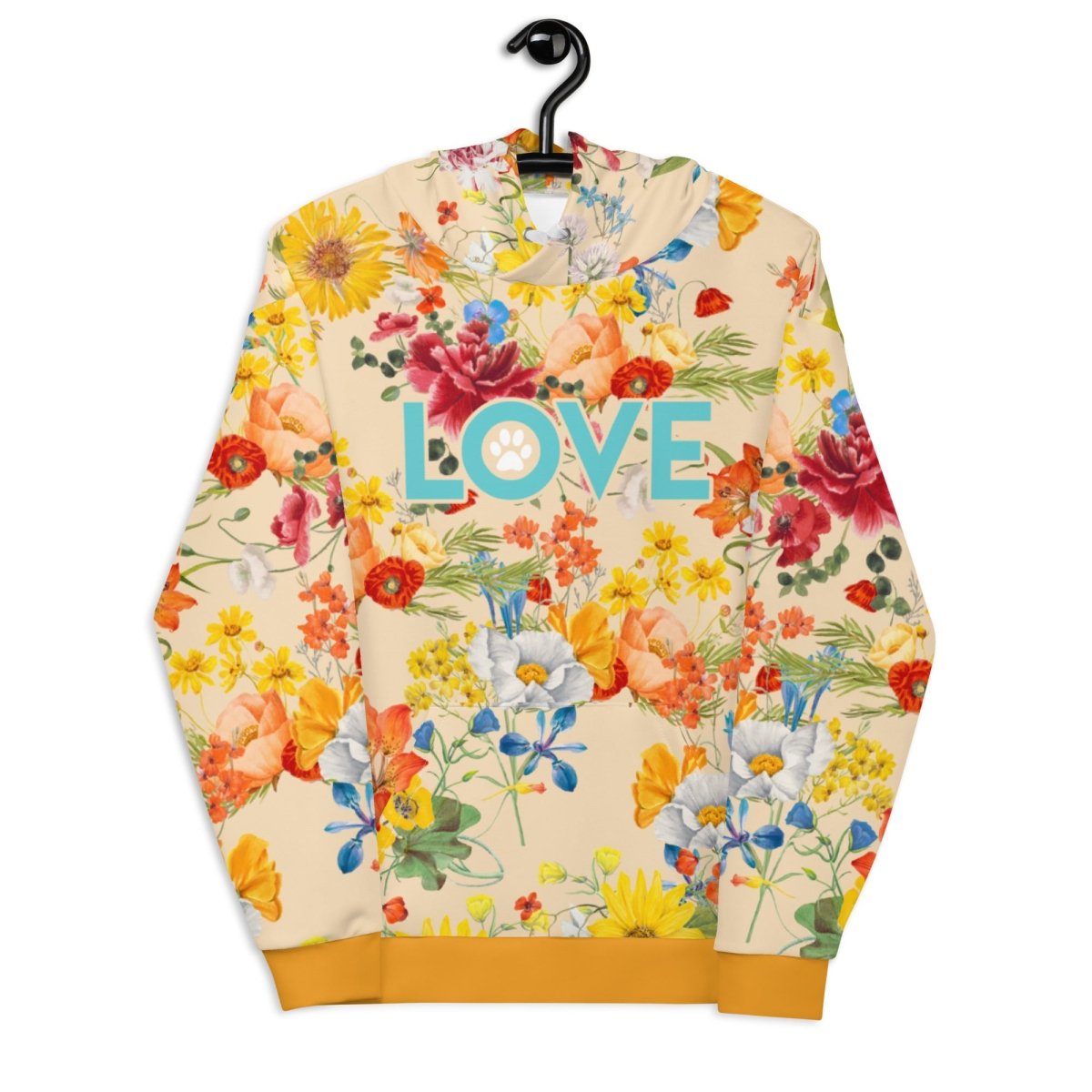 Spring Flowers Dog Mom Hoodie - DoggyLoveandMore