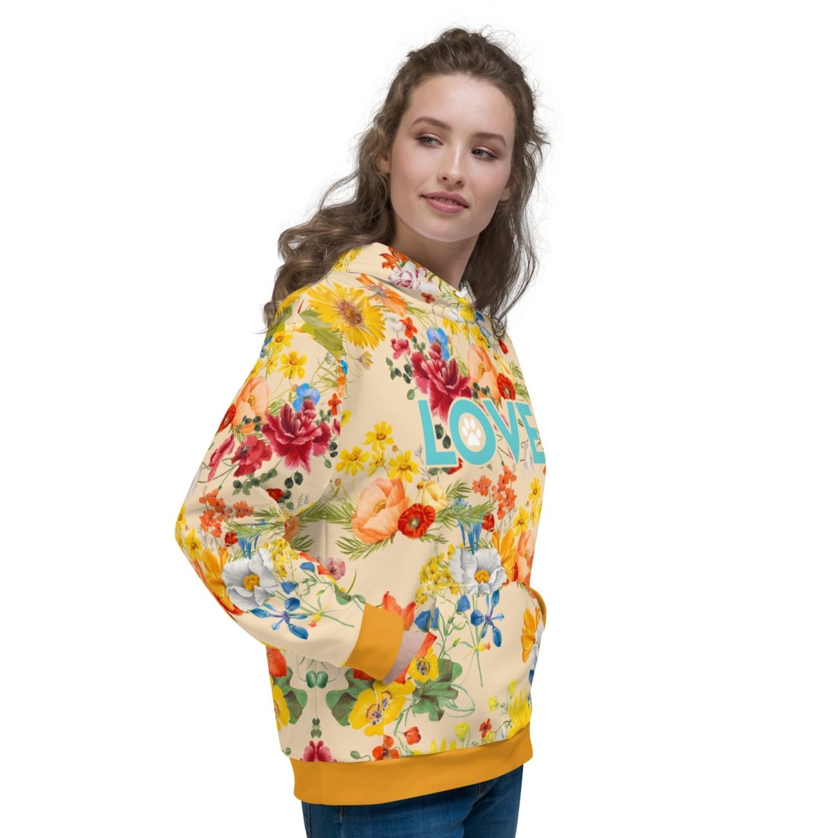 Spring Flowers Dog Mom Hoodie - DoggyLoveandMore