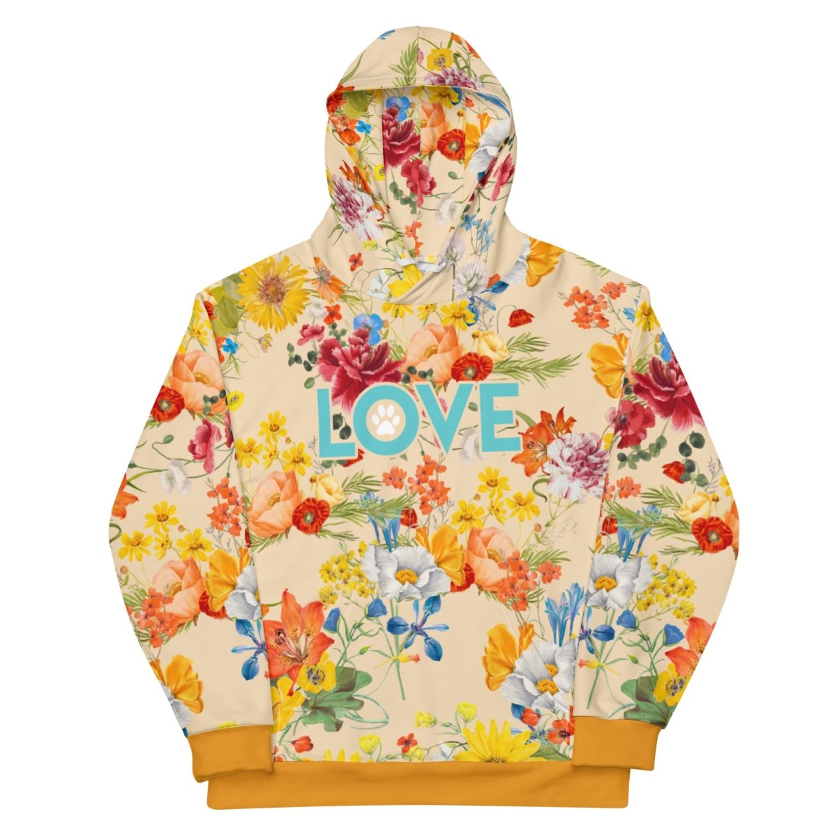 Spring Flowers Dog Mom Hoodie - DoggyLoveandMore