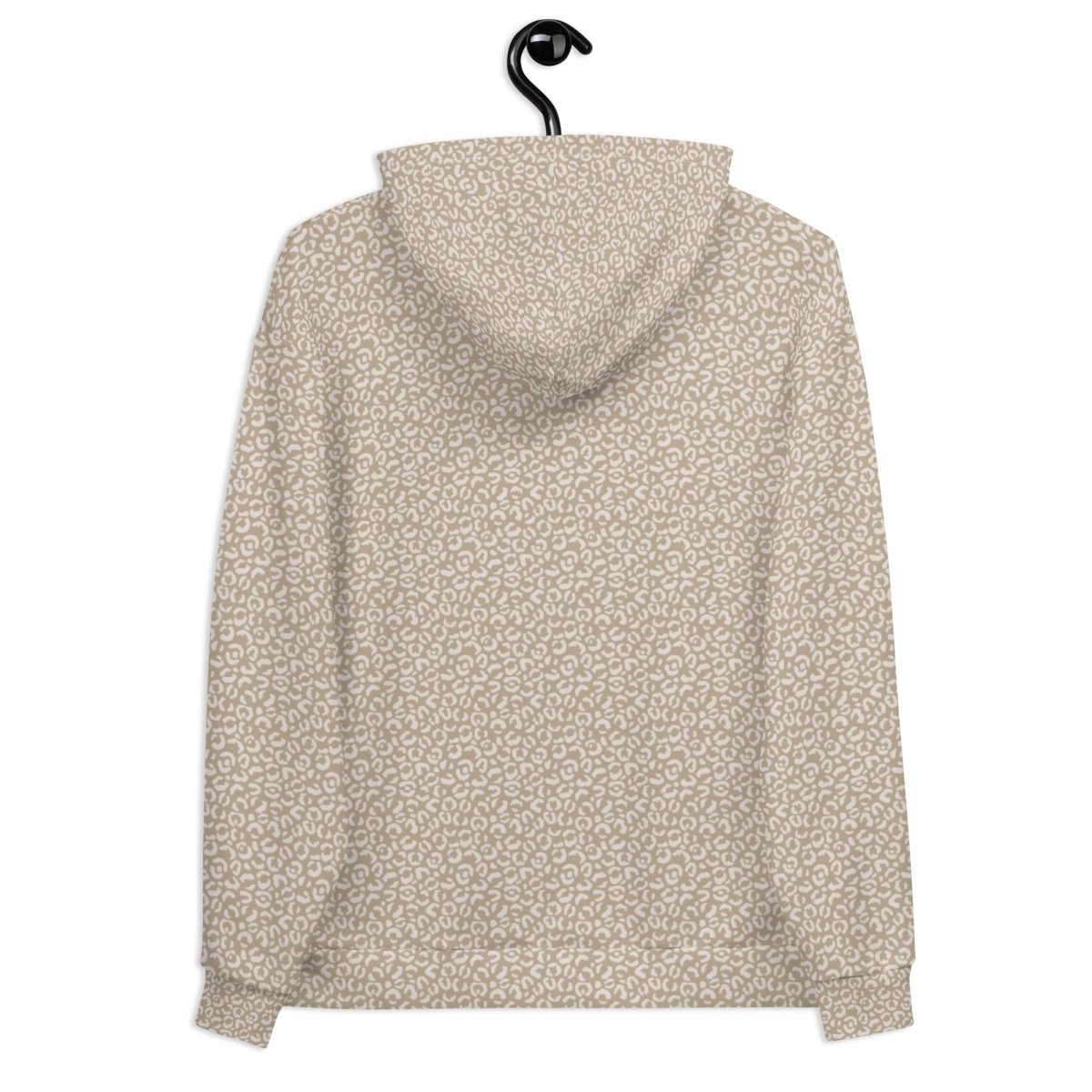 Taupe Leopard Print Dog Mom Hoodie - DoggyLoveandMore