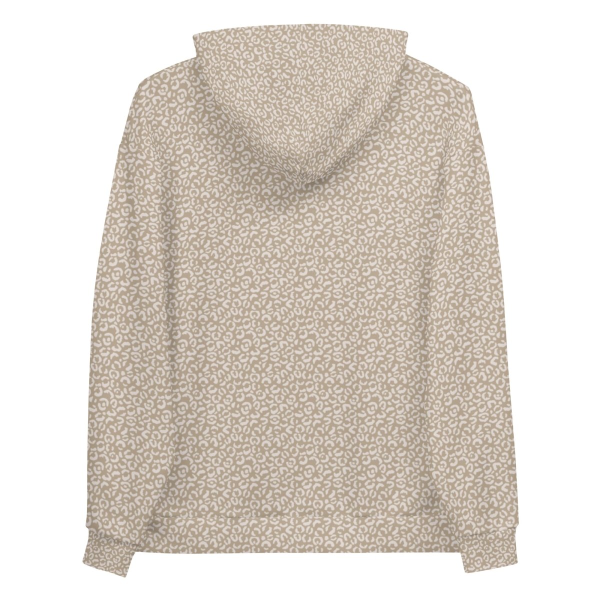 Taupe Leopard Print Dog Mom Hoodie - DoggyLoveandMore