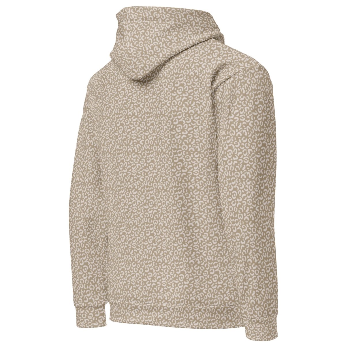 Taupe Leopard Print Dog Mom Hoodie - DoggyLoveandMore