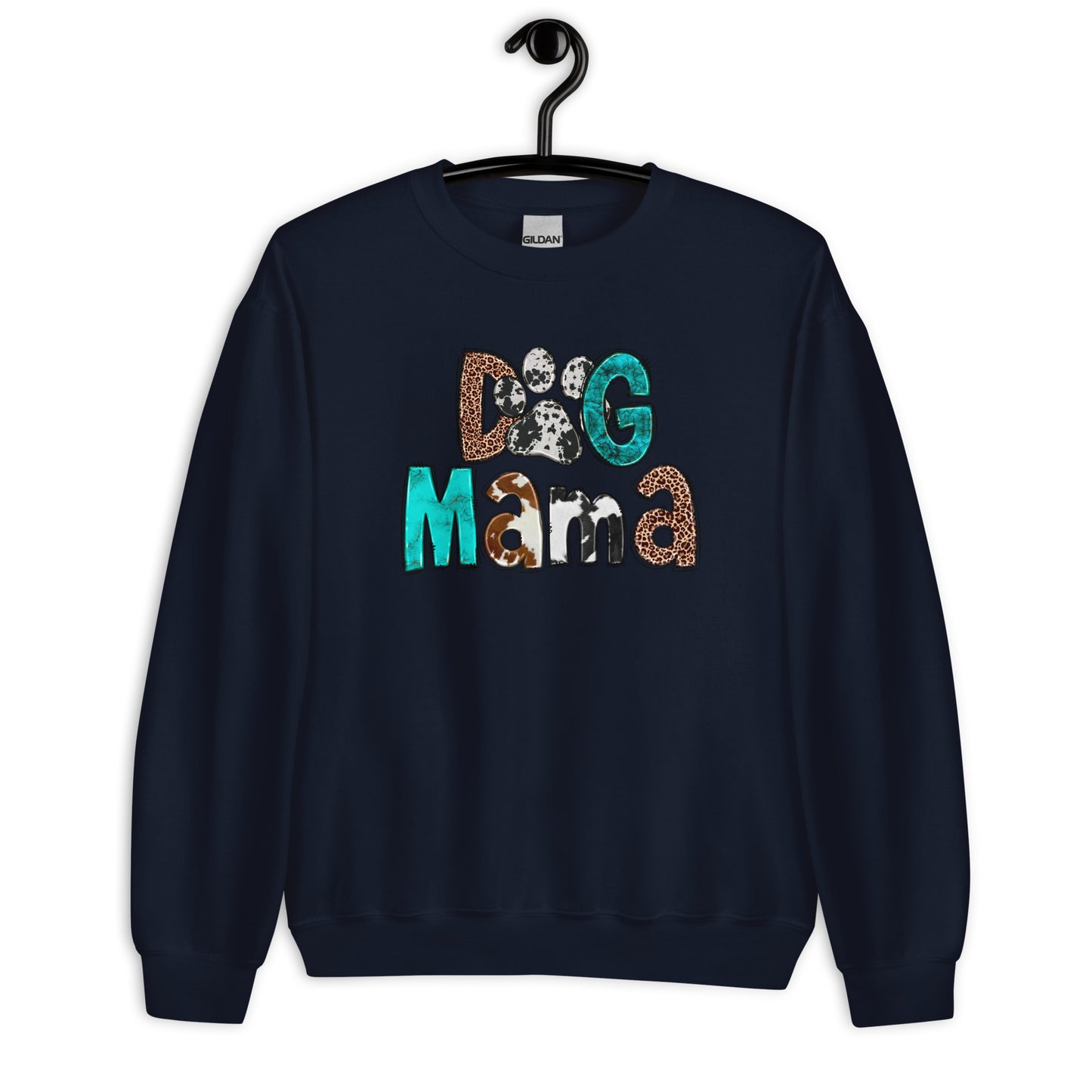 Dog Mama Cowhide Sweatshirt
