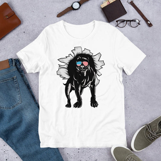 American Bulldog T-Shirt - DoggyLoveandMore