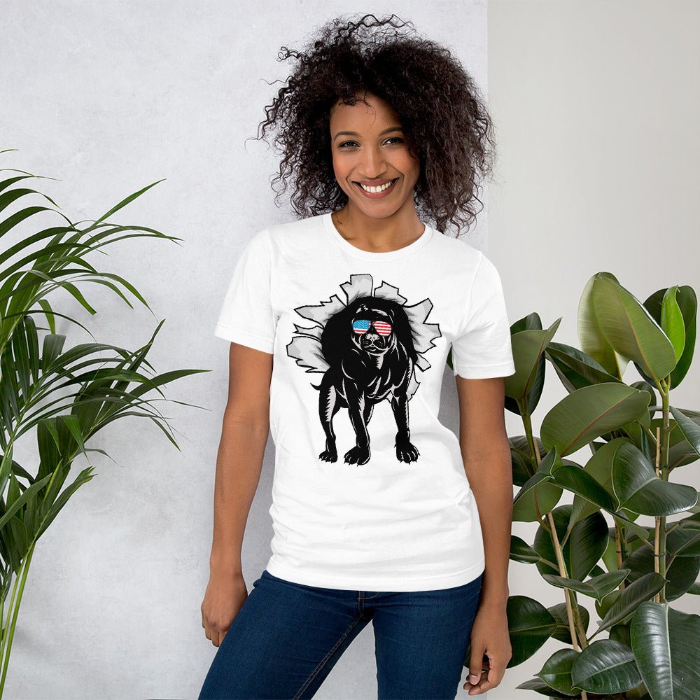 American Bulldog T-Shirt - DoggyLoveandMore