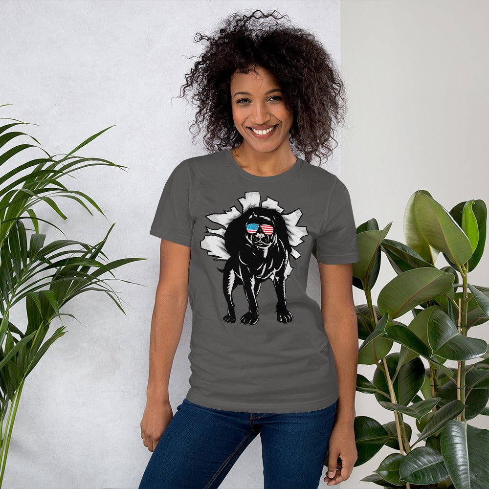 American Bulldog T-Shirt - DoggyLoveandMore