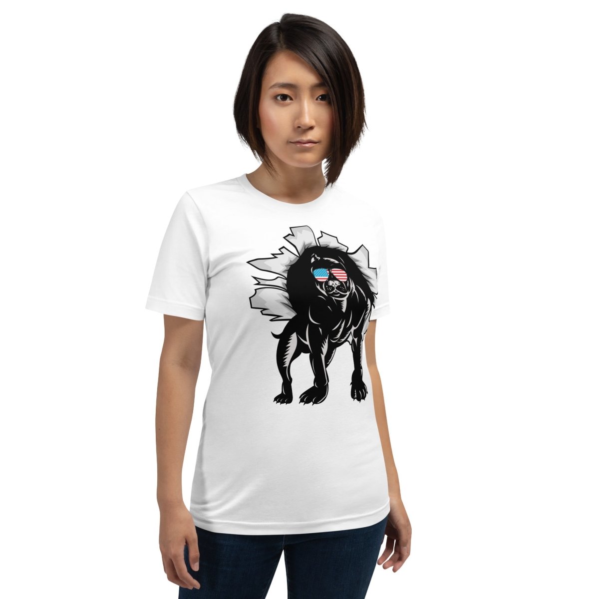 American Bulldog T-Shirt - DoggyLoveandMore