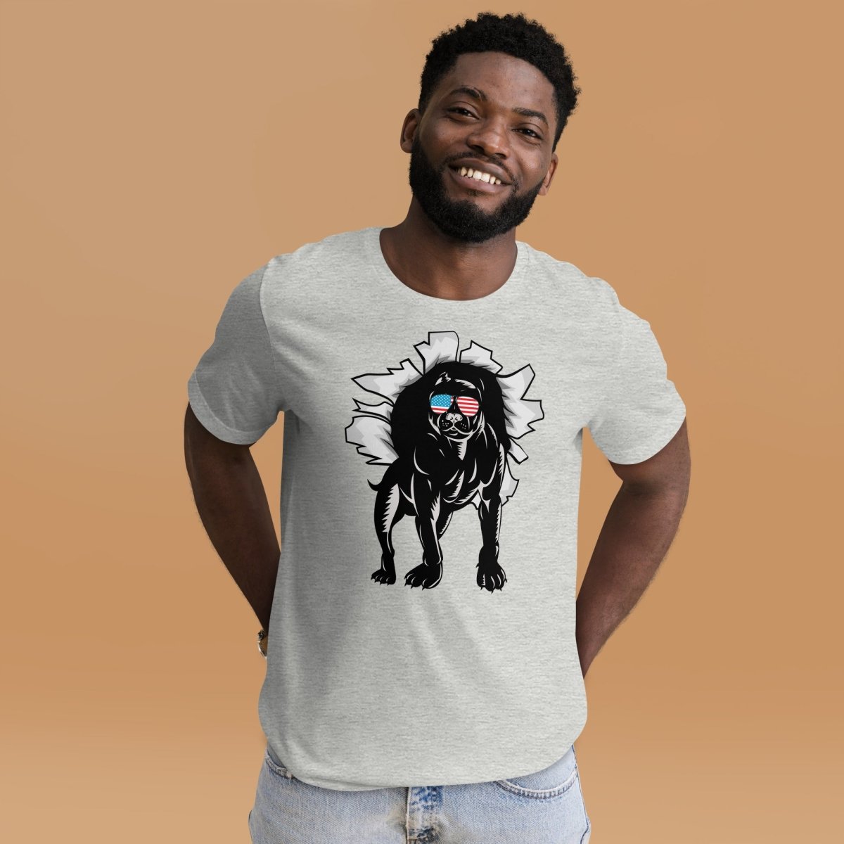 American Bulldog T-Shirt - DoggyLoveandMore