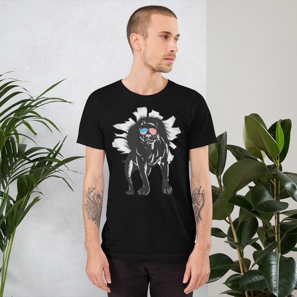 American Bulldog T-Shirt - DoggyLoveandMore