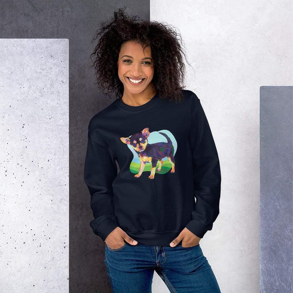 Black and Tan Chihuahua Sweatshirt - DoggyLoveandMore