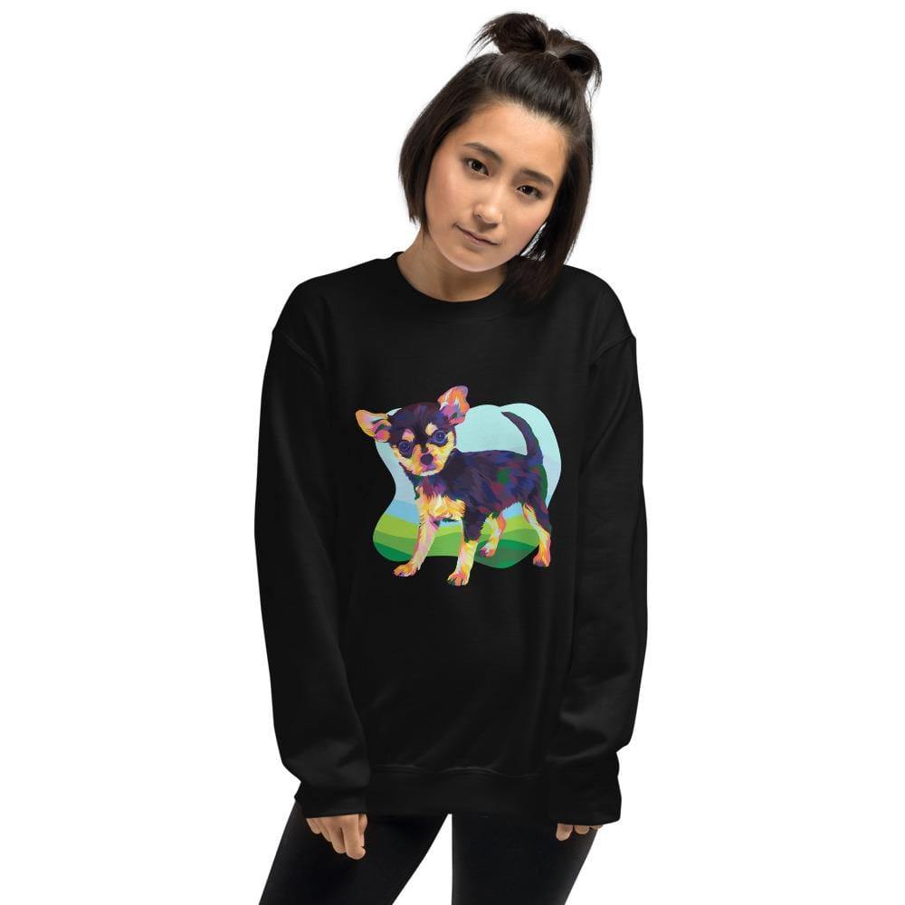 Black and Tan Chihuahua Sweatshirt - DoggyLoveandMore