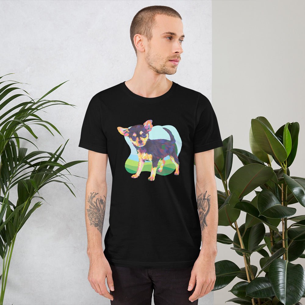 Black and Tan Chihuahua T-Shirt - DoggyLoveandMore
