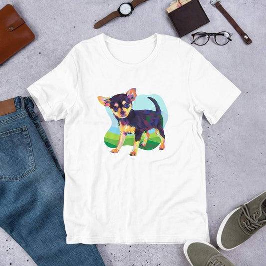 Black and Tan Chihuahua T-Shirt - DoggyLoveandMore