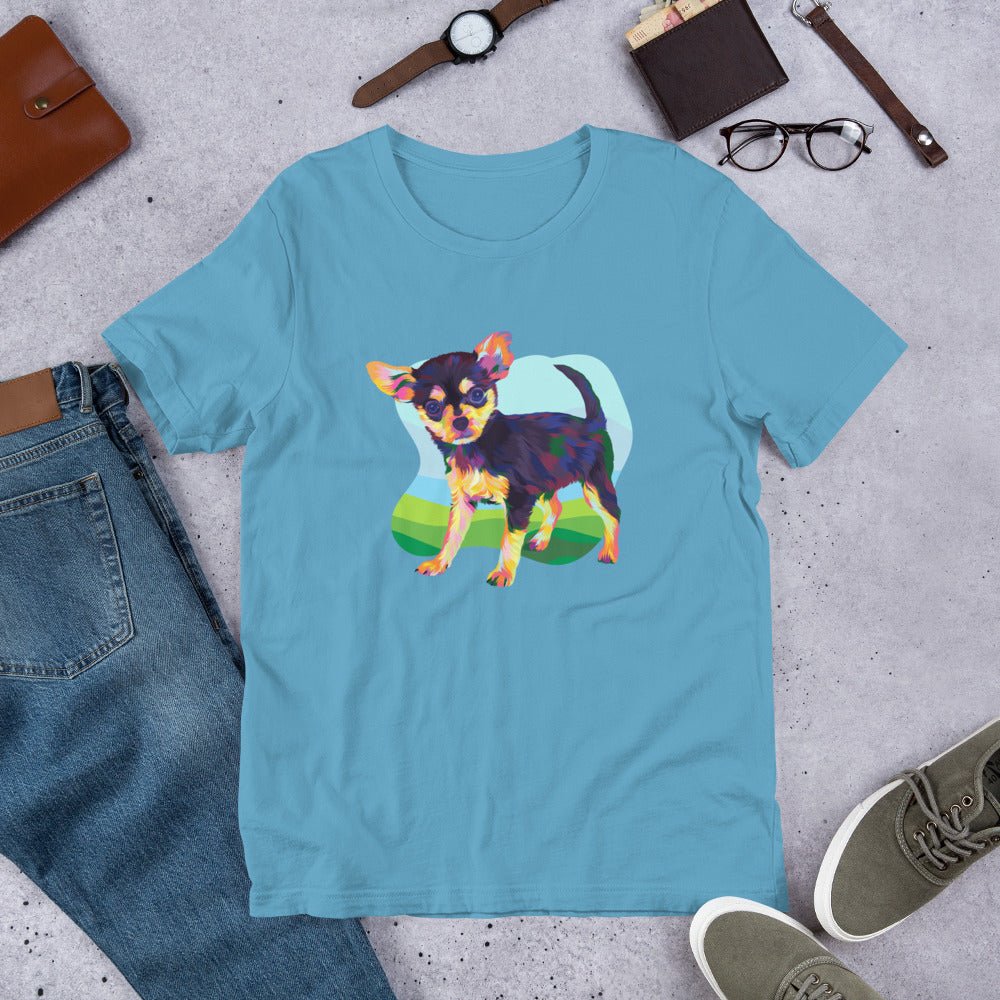 Black and Tan Chihuahua T-Shirt - DoggyLoveandMore