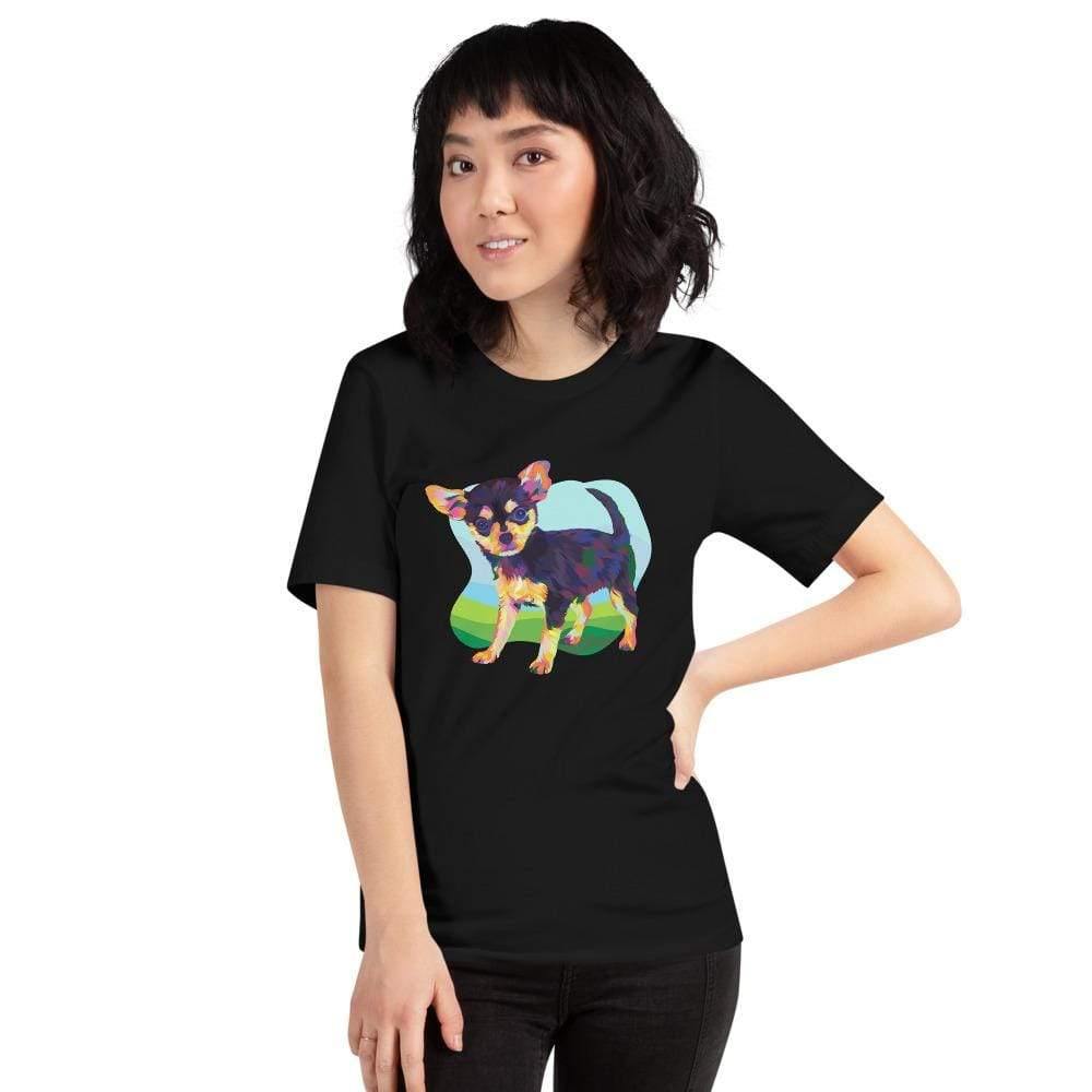 Black and Tan Chihuahua T-Shirt - DoggyLoveandMore