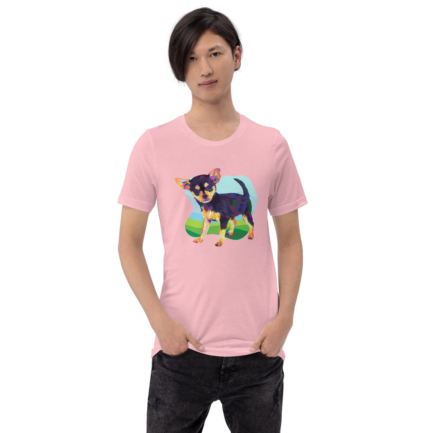 Black and Tan Chihuahua T-Shirt - DoggyLoveandMore