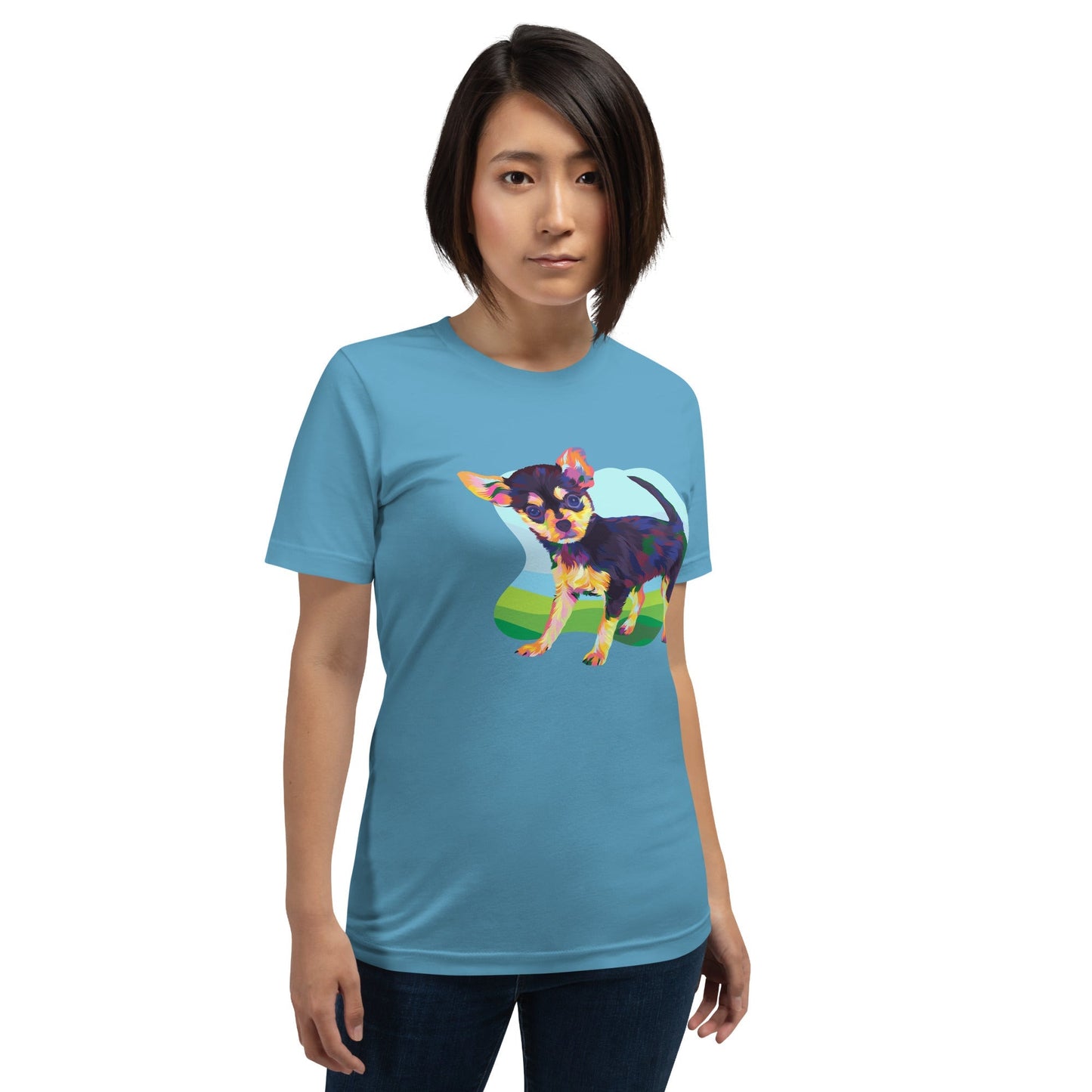 Black and Tan Chihuahua T-Shirt - DoggyLoveandMore