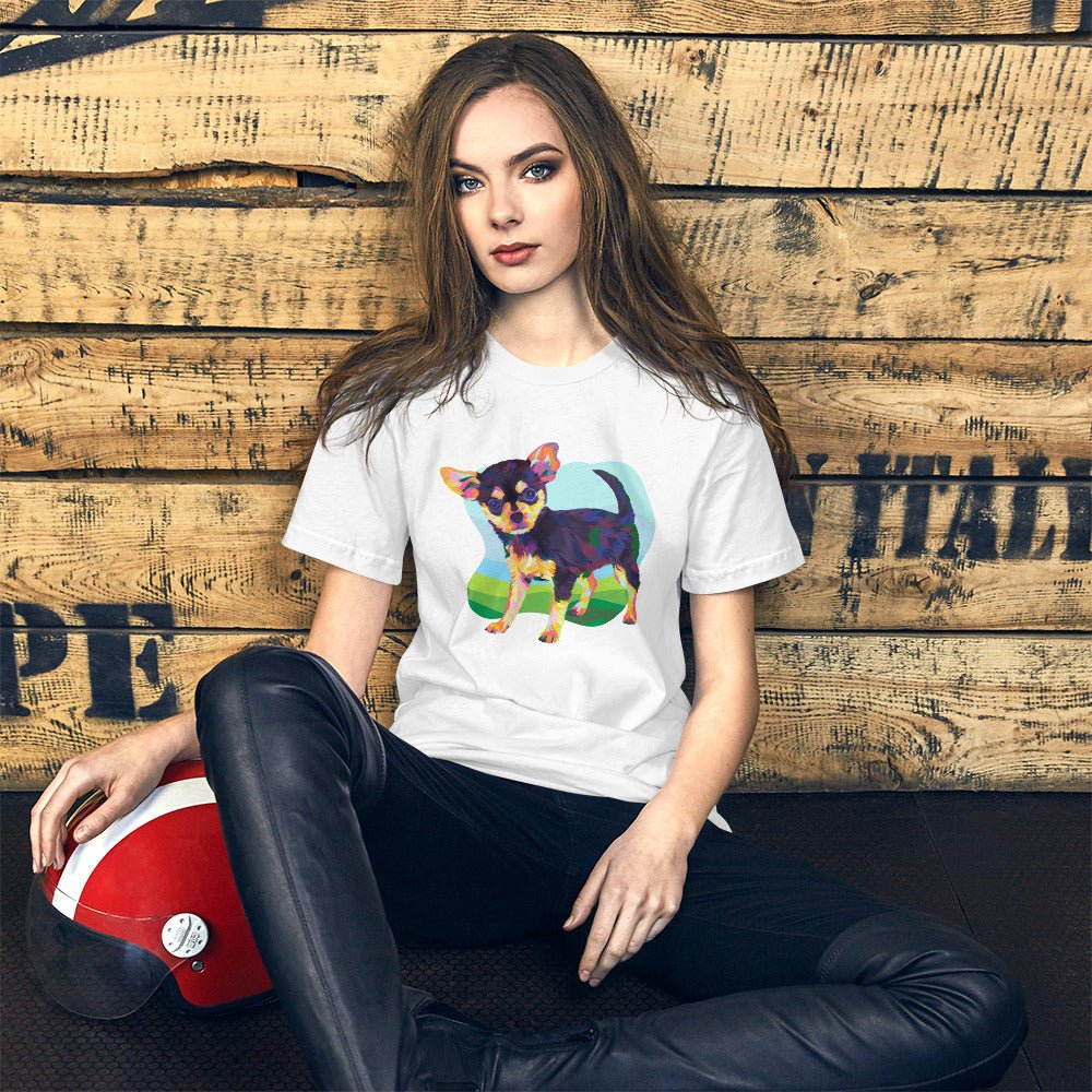Black and Tan Chihuahua T-Shirt - DoggyLoveandMore