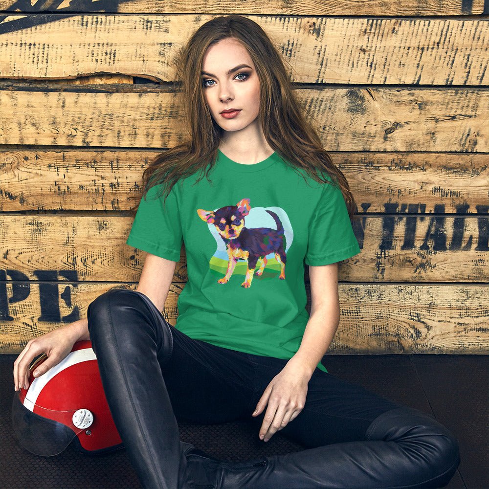 Black and Tan Chihuahua T-Shirt - DoggyLoveandMore