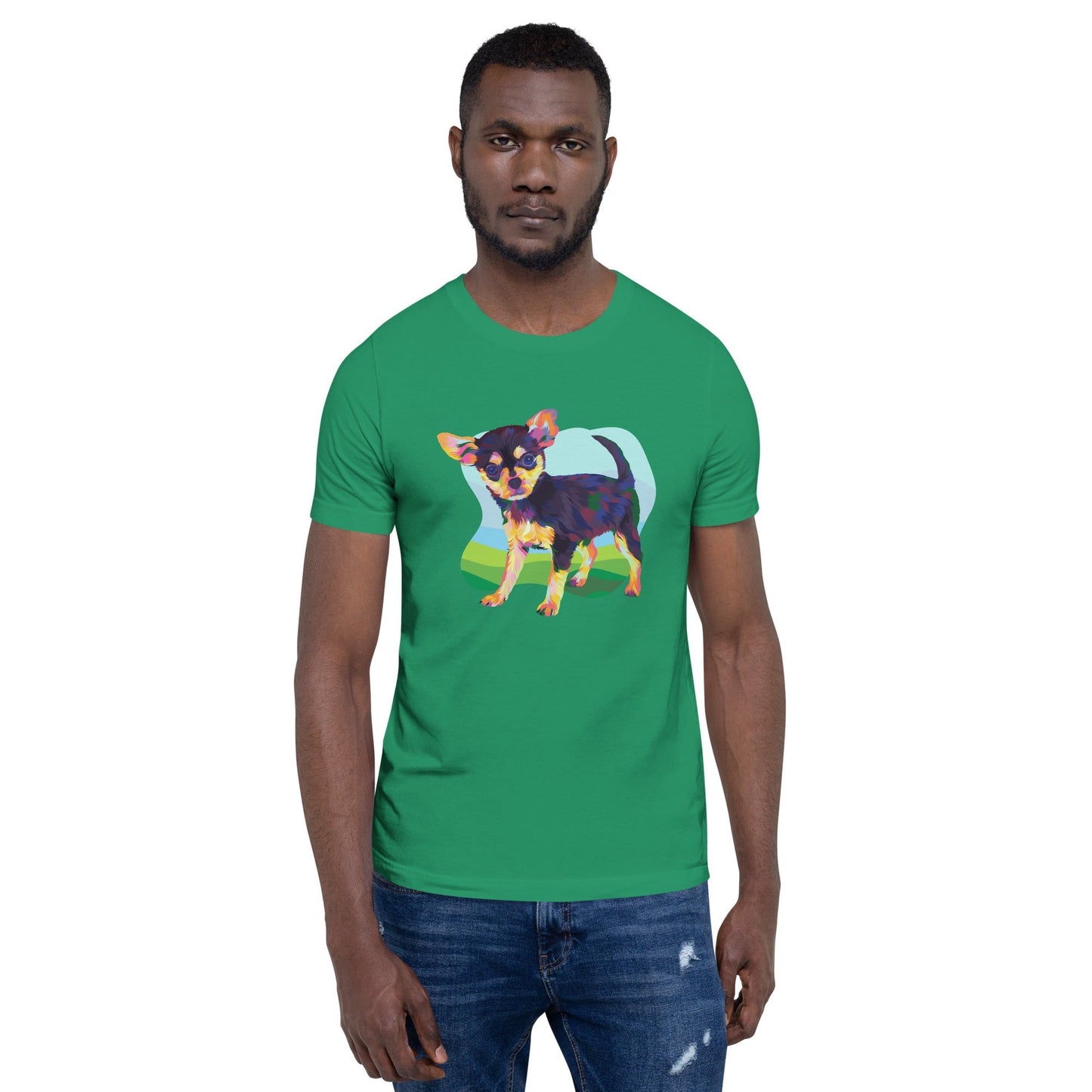 Black and Tan Chihuahua T-Shirt - DoggyLoveandMore
