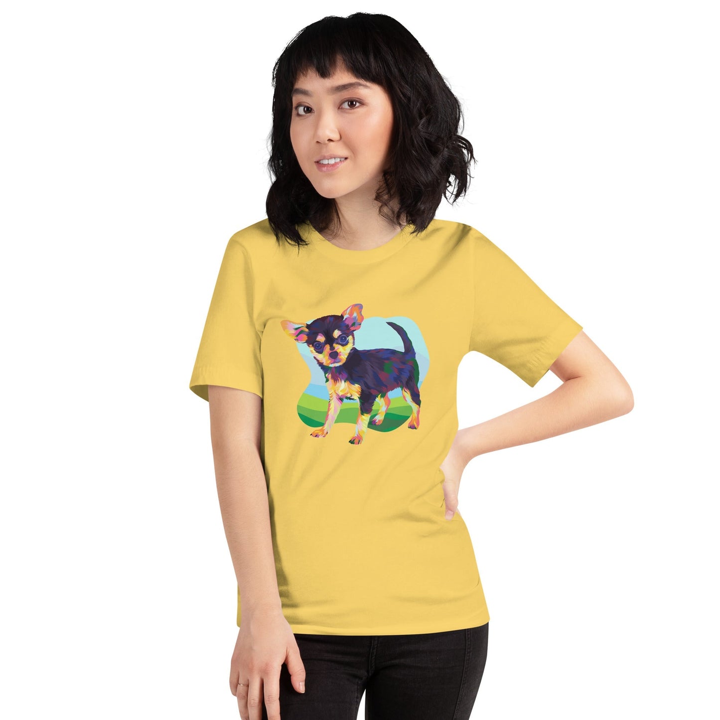 Black and Tan Chihuahua T-Shirt - DoggyLoveandMore