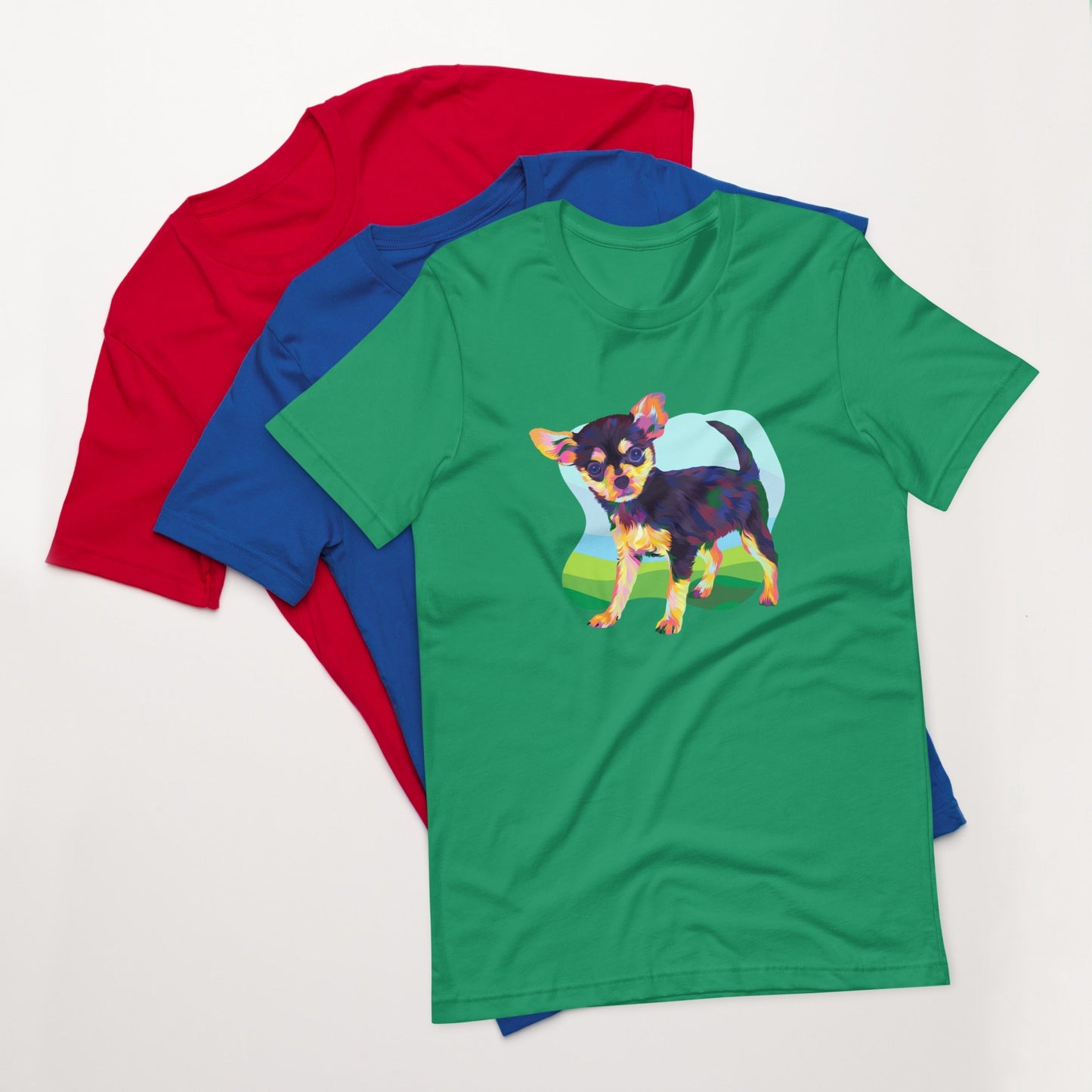 Black and Tan Chihuahua T-Shirt - DoggyLoveandMore