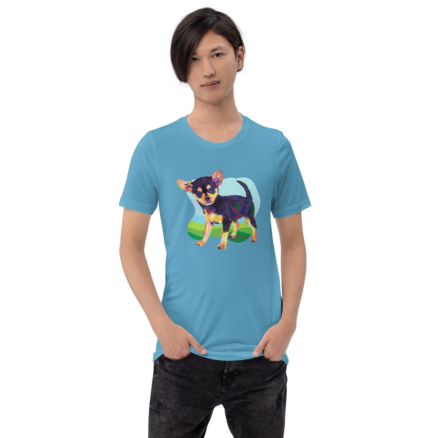 Black and Tan Chihuahua T-Shirt - DoggyLoveandMore